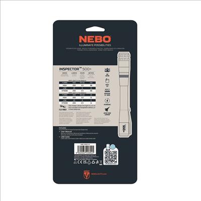 Immagine prodotto Nebo ISPETTORE 500+ (16 cm, 500 lm)