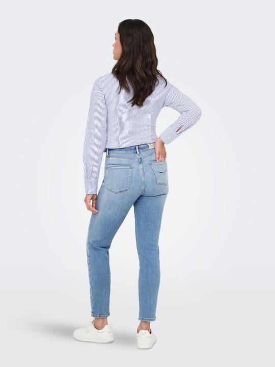 Image du produit Only ONLEMILY Hohe Taille Gerade geschnitten Jeans Straight-Fit jeans (25)