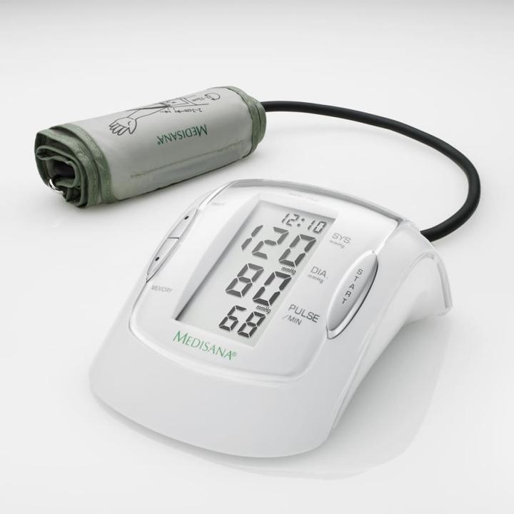 Actual product image Medisana 51047 MTP Upper arm blood pressure monitor White Line (Blood pressure monitor upper arm)