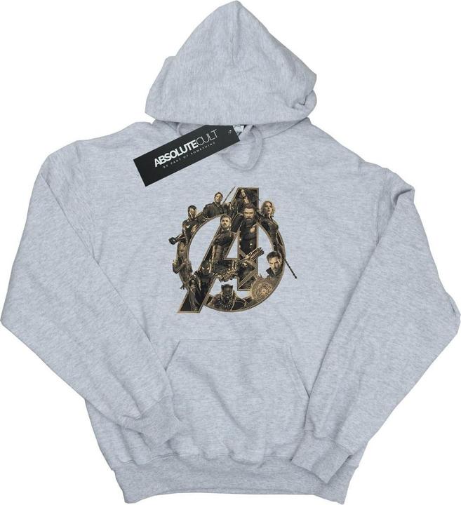 Avengers Infinity War Logo Kapuzenpullover