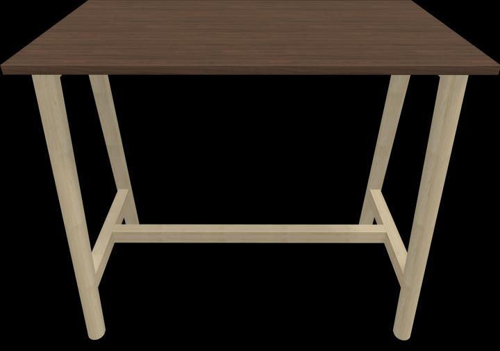 Image du produit Narbutas Nova Wood Table haute (120 x 70 x 105 cm)