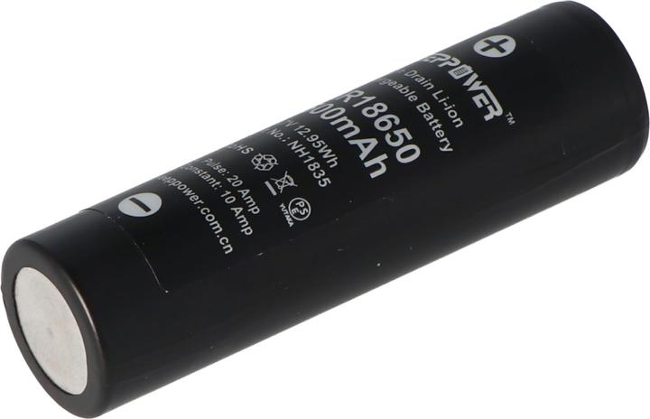Actual product image Keeppower Battery IMR18650 - (Flat Top) (1 pcs., 18650, 3500 mAh)
