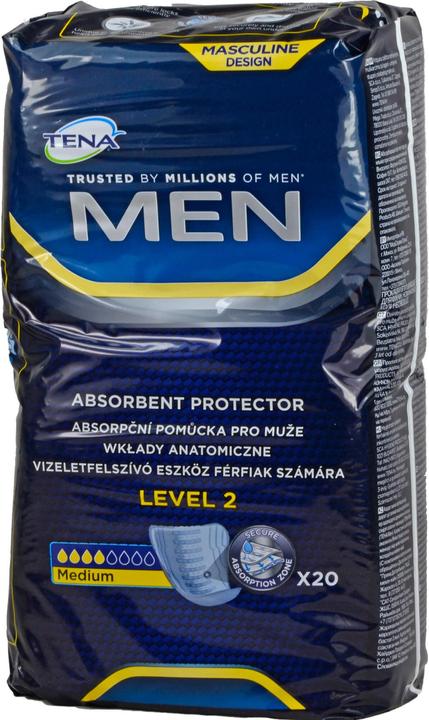 Produktbild Tena MEN Einlagen bei BlasenInkontinenz Level 2 (20 x, Normal)