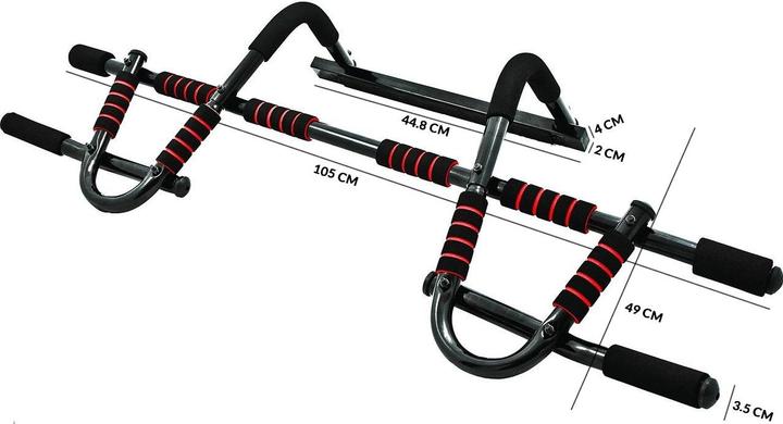 Produktbild Tunturi Multifunktionales Türreck Deluxe - Klimmzugstange