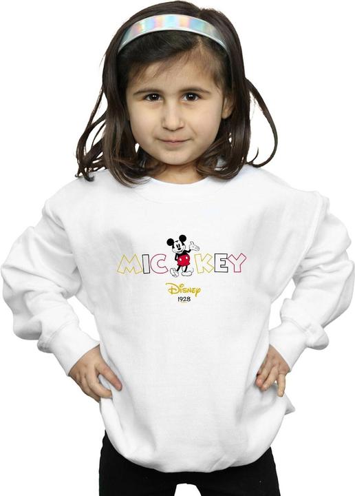 Actual product image Disney Girls Mickey Mouse 1928 Sweatshirt (152, 158)