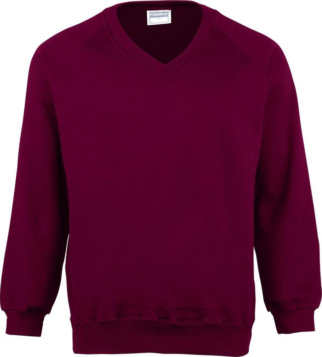 Maddins Sweatshirt Pullover Coloursure VAusschnitt