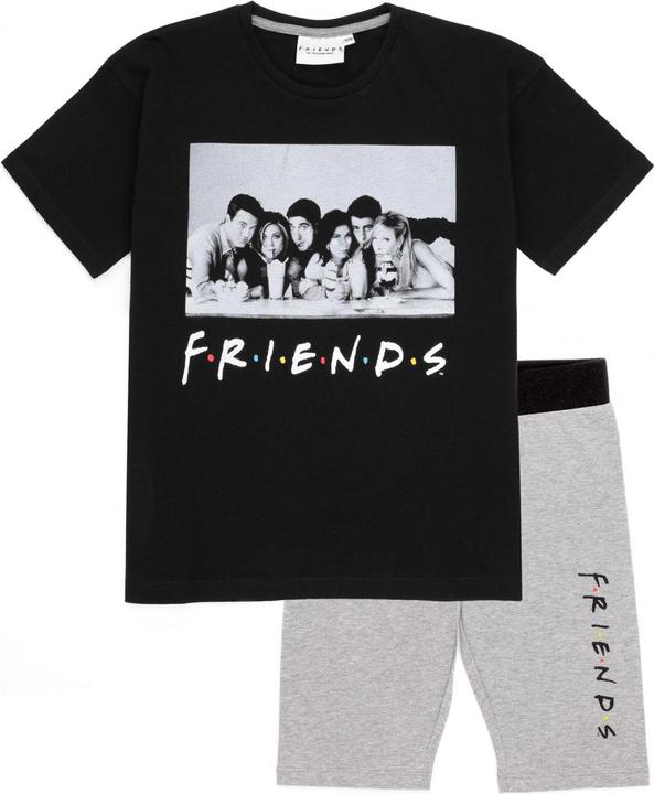 Friends Schlafanzug mit Shorts Mädchen