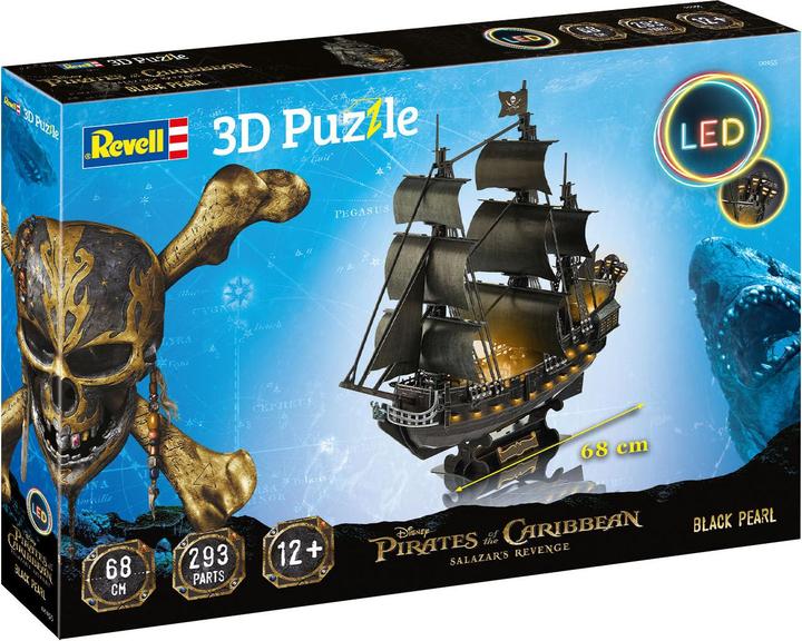 Image du produit Revell Puzzle 3D Black Pearl LED (293 pièces)