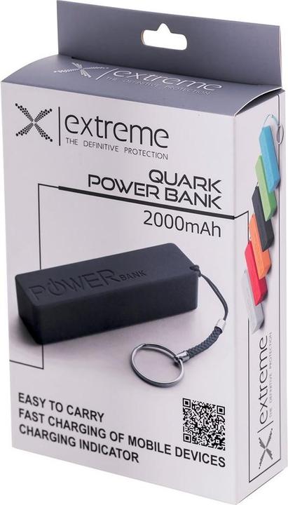 Actual product image Esperanza EXTREME XMP101K QUARK battery charger 2000 mAh black (2000 mAh)