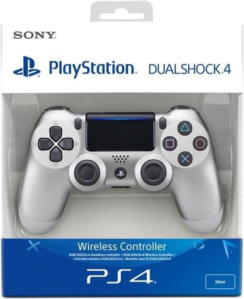 Produktbild Sony PS4 Dualshock 4 Wireless Controller - Silver (PS4)
