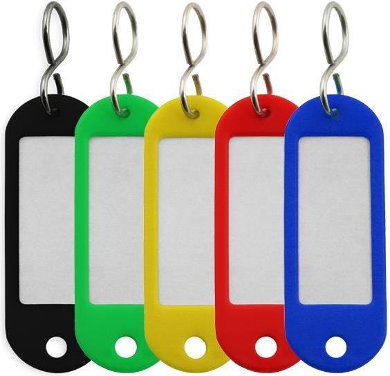 No Name KEY TAG KT-50 MULTI 50PCS