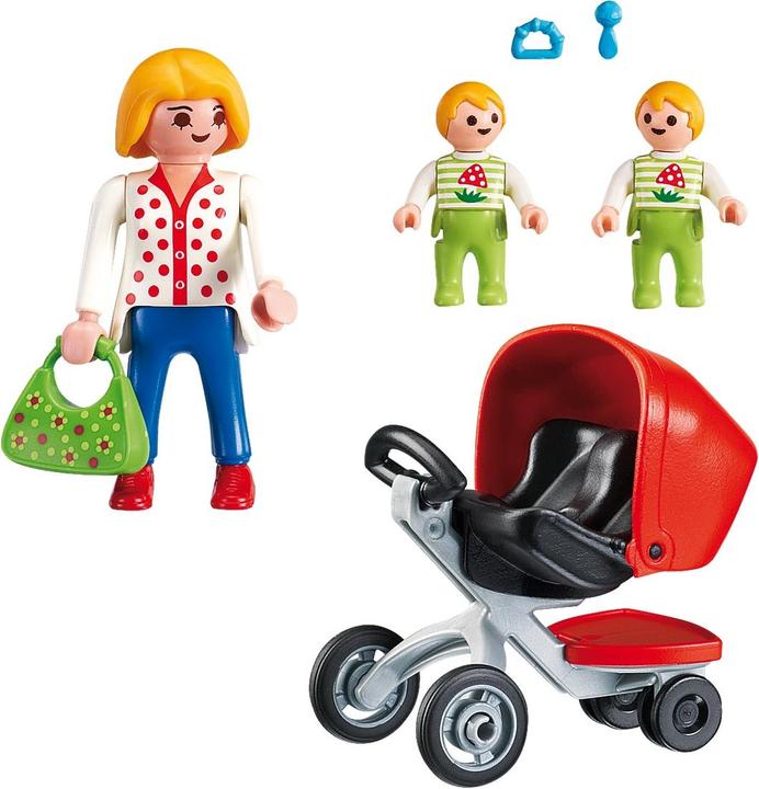 Immagine prodotto Playmobil 5573 Carrozzina gemellare (5573, Playmobil City Life)
