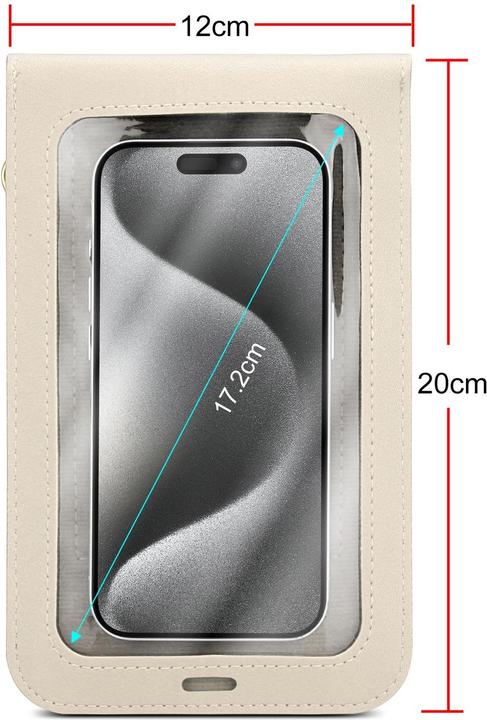 Actual product image Cadorabo Shoulder Bag Phone Case for Nokia Asha 501 for Women (Nokia Asha 501)