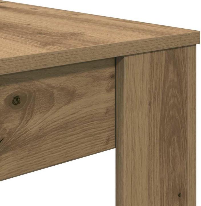 Actual product image VidaXL Esstisch Artisan-Eiche 120x60x76 cm Holzwerkstoff (120 x 60 x 76 cm)