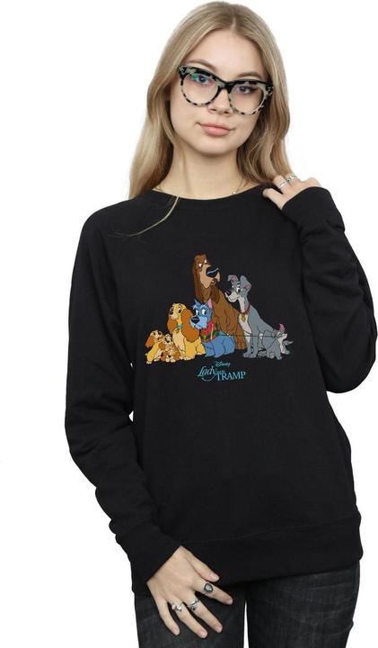 Produktbild Disney Lady And The Tramp Classic Group Sweatshirt (XXL)