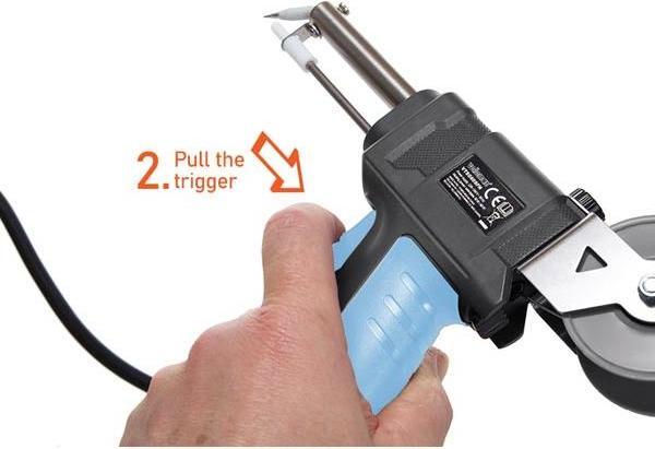 Actual product image Velleman Soldering gun