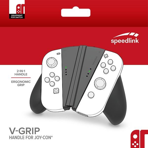 Image du produit Speedlink V-GRIP 2en1 Manipuler JoyCons (Switch)