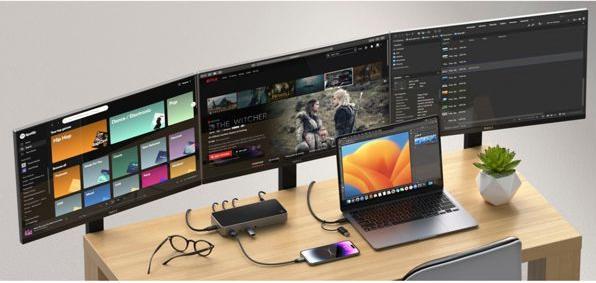 Produktbild Satechi ST-D4KTM-EU (USB-C, 11 Ports)
