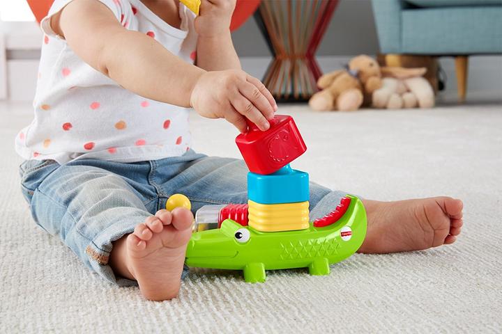 Produktbild Fisher-Price Stapelspass Kroko-Turm