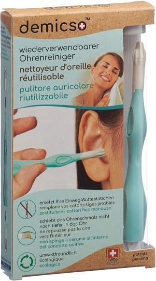 Image du produit Eeears Nettoyeur d'oreilles réutilisable bleu 1 pièce
