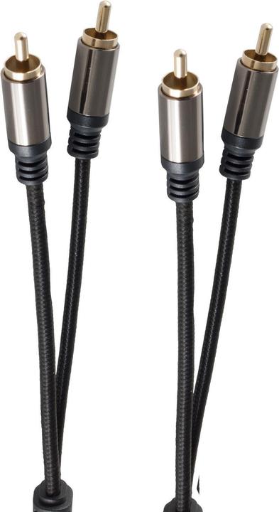 Image du produit Shiverpeaks BS20-41155. connecteur 1 : 2 x RCA, connecteur 1 genre : mâle, connecteur 2 : 2 x RCA, stec (1.50 m, RCA)