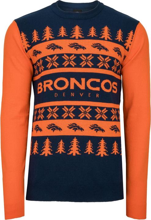 Actual product image Foco NFL Ugly Sweater XMAS Knit Sweater Denver Broncos - XL (XL)