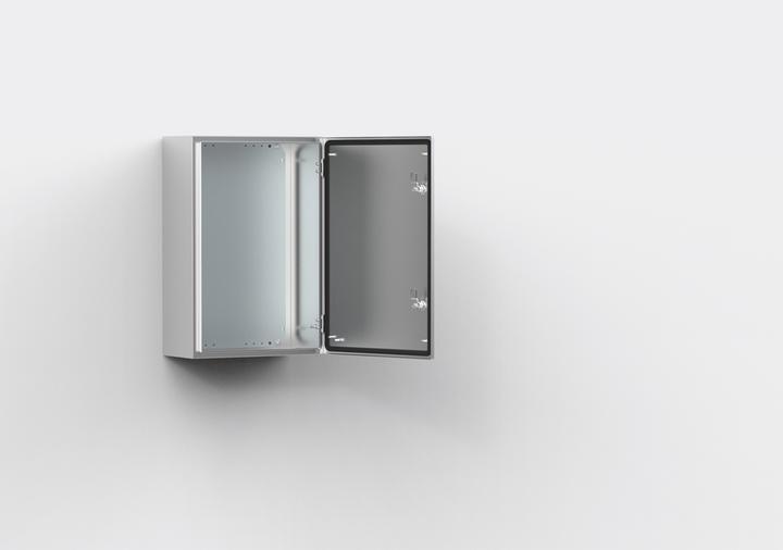 Image du produit nVent Hoffman Coffret mural simple porte H360xL240xP150 Acier inoxydable ASR0362415