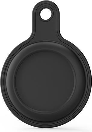 Produktbild Ueli Express Silikon Schlüsselanhänger Halterung für Apple AirTag Schwarz Budget