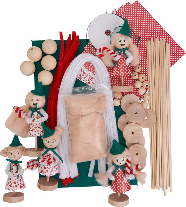 Actual product image VBS Craft set "Sugar dolls", 5 pieces