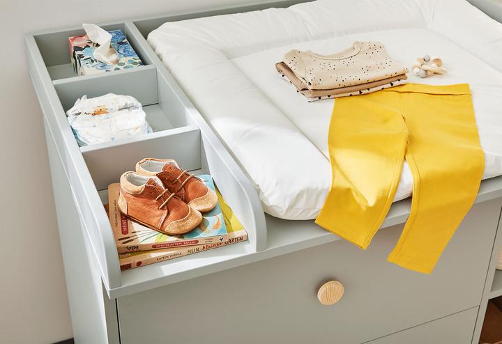 Produktbild Pinolino Kinderzimmer-Set 'Dusk' breit, 2-tlg. (Babybett, Wickelkommode)