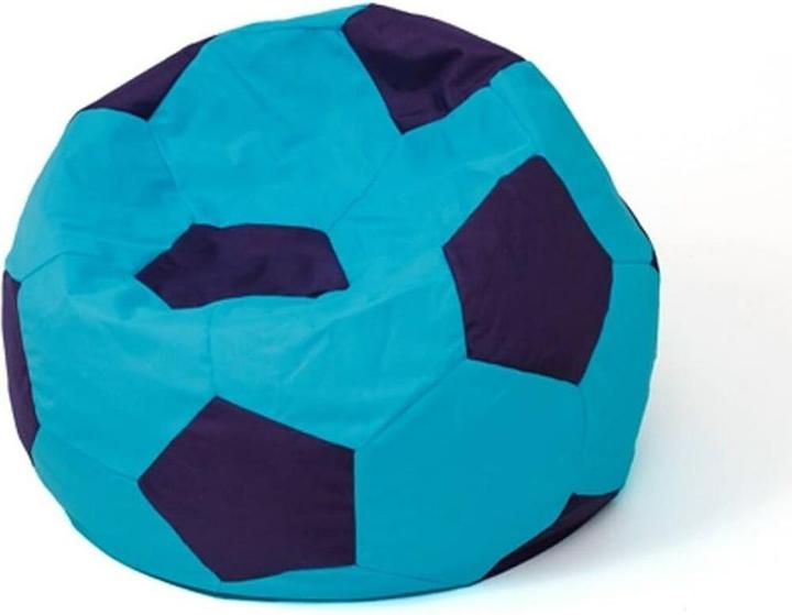 Produktbild Go Gift Fussball Sako Tasche pouffe blau-grün XL 120 cm