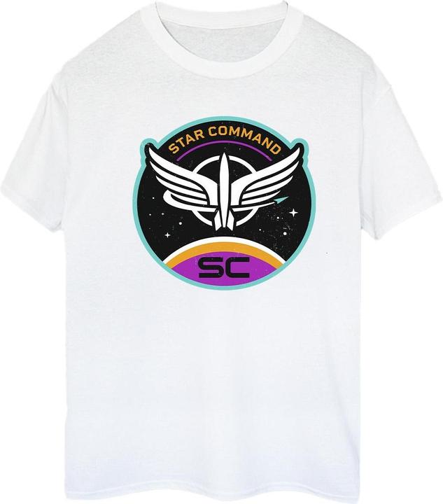 Immagine prodotto Disney Lightyear Star Command Circle Maglietta Ampia Donna (XXL)