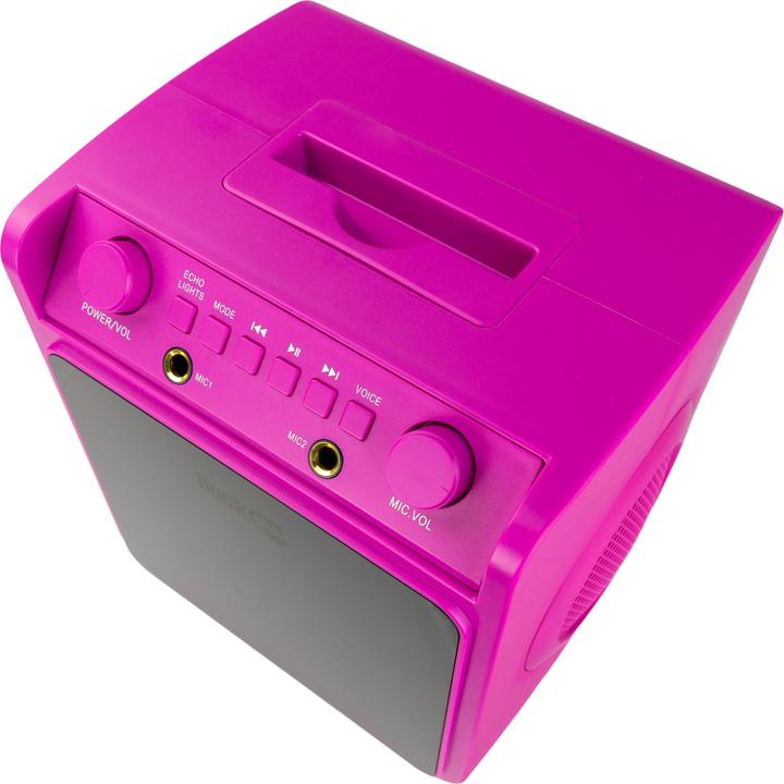 Actual product image PDT RJ SingCube Sing along Bt Speaker-Pk (1x 10 W)