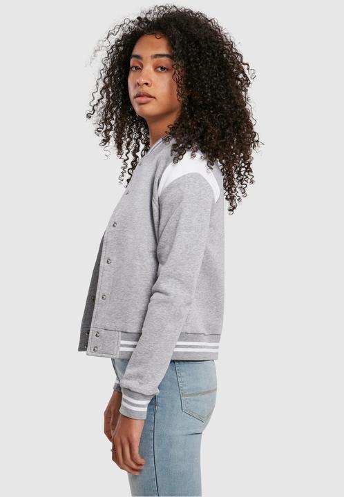 Produktbild Urban Classics Ladies Organic Inset College Sweat Jacket (L)