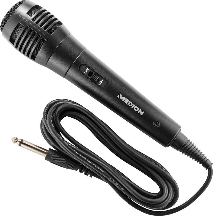 Actual product image Medion MD 44468 Party loudspeaker black (15 h, Electrical connection, Rechargeable battery operated)
