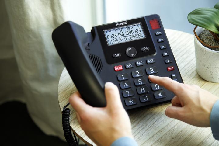 Produktbild Fysic FX-3940 Senioren telefoon met groot verlicht display - Extra luid gespreks- en belvolume