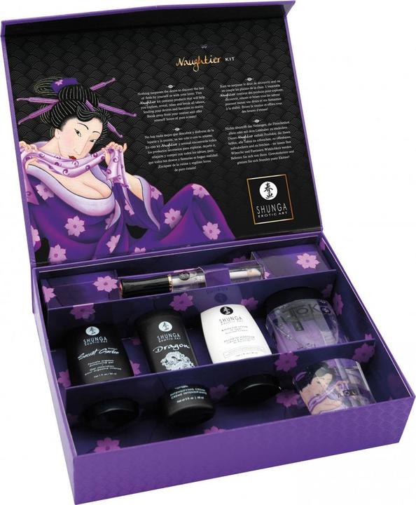 Actual product image Shunga Naughtier Kit
