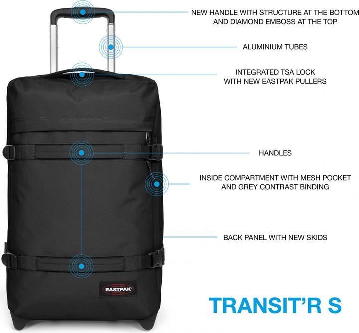 Produktbild Eastpak Authentic Travel Transit'r S (42 l, Handgepäck (bis 50l))