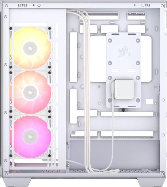 Productafbeelding Corsair Kast iCUE 3500X RGB Midi TG wit BTF+ZERO (E-ATX)