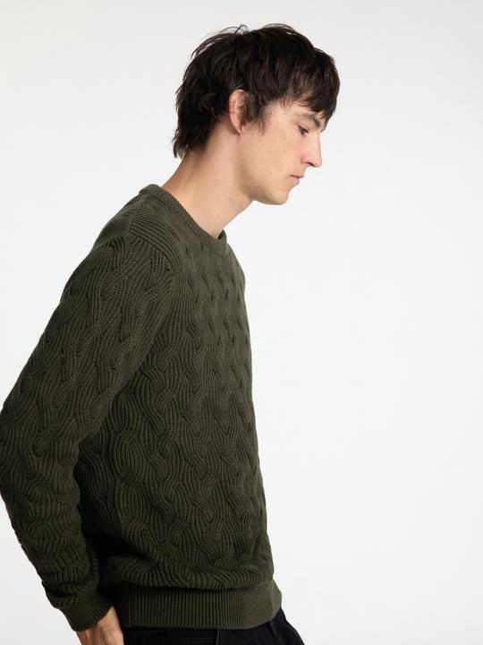 Produktbild Selected Homme Zopfstrick Pullover mit Rundhalsausschnitt (XL)