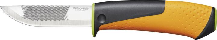 Produktbild Fiskars Hochleistungsmesser inklusive Holster mit integriertem Messerschärfer, Gesamtlänge: 21,9 cm (21.90 cm)