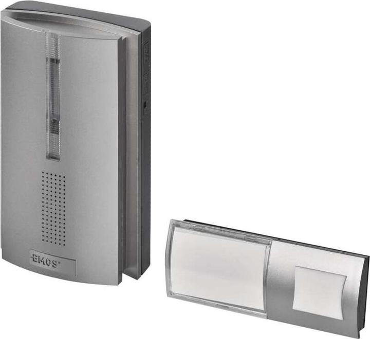Actual product image Emos Wireless Doorbell P5763, powered by 3x AA, unlimited range (Funk)