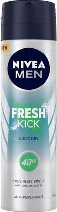 Actual product image NIVEA Men Fresh Kick antiperspirant 150ml (150 ml, Liquid shampoo)