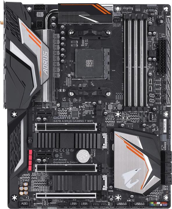 Actual product image Gigabyte X470 Aorus Gaming 7 (AM4, AMD X470, ATX)