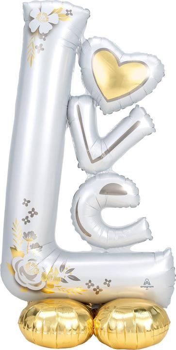 Amscan Foil Balloon Wedding Love (3 x)
