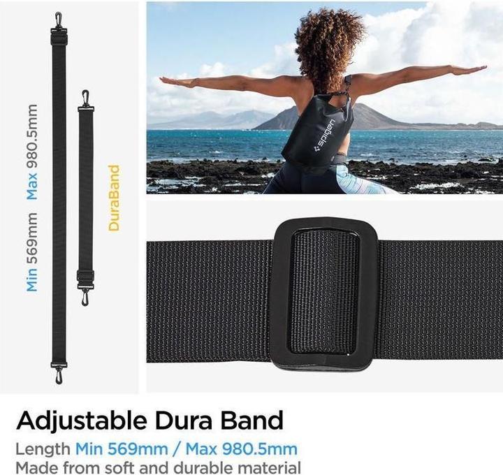 Produktbild Spigen A630 WASSERDICHTE UNIVERSALTASCHE Schwarz (20 l)