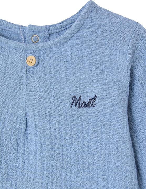Image du produit Vertbaudet Bio-Kollektion: Baby Hemdbluse aus Musselin (80)