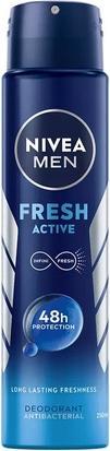 Immagine prodotto NIVEA DEO 250ml spray męski FRESH ACTIVE (Getto vaporizzato, 250 ml)