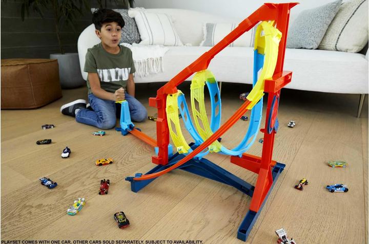 Actual product image Hot Wheels Track Builder Unlimited Corkscrew
