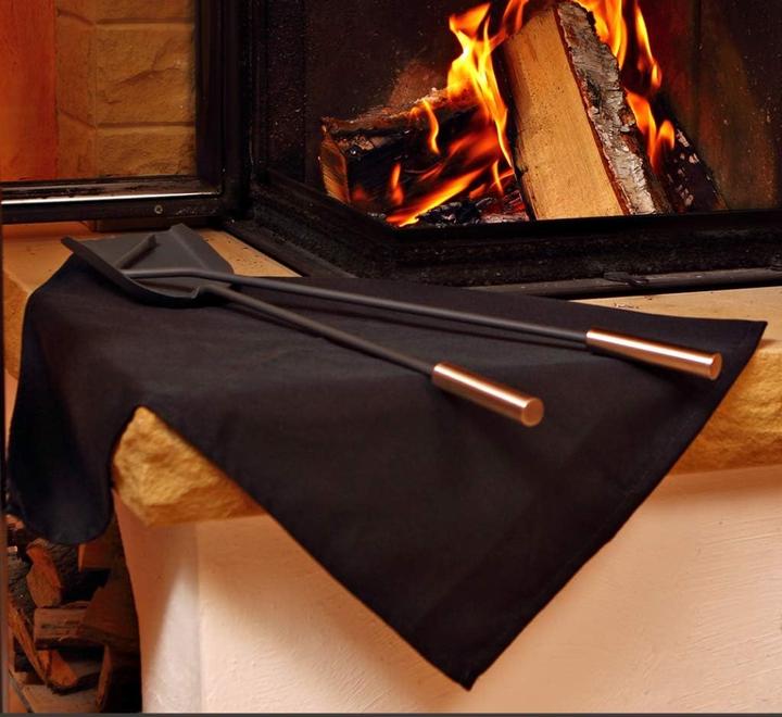 Image du produit FireMat Feuermatte Black Edition - Feuerfeste Unterlage 70x100cm